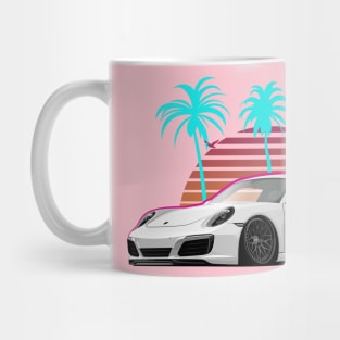 911, palms and sun Mug